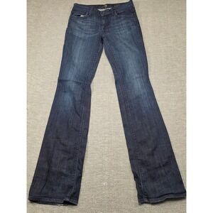 7 For All Mankind Mid Rise Bootcut Jeans Dark Wash Size 29 Made in USA